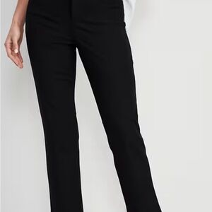 Old Navy Women's Charcoal Straight Leg Pants